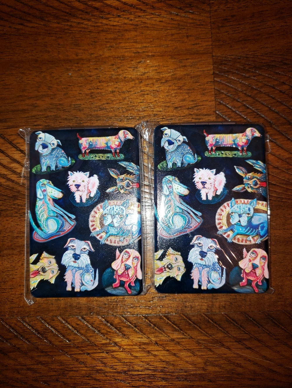 NWT Dog Pattern Mirrors